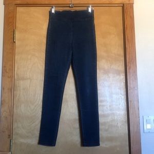 Lucky Brand jean jeggings, leggings, Small, blue, soft, stretchy, back pockets